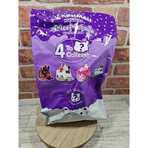 Aphmau MeeMeows Mystery Ice Cream Cat Plush Series Food 11" New Sealed Bonkers